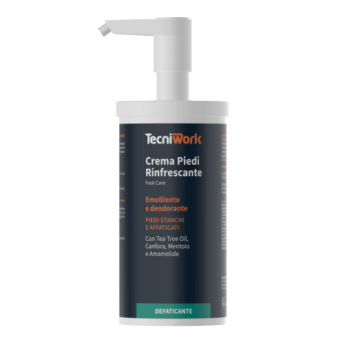 Erfrischende, geschmeidig machende und desodorierende Fußcreme 75 ml Karton-Display 12 Stück