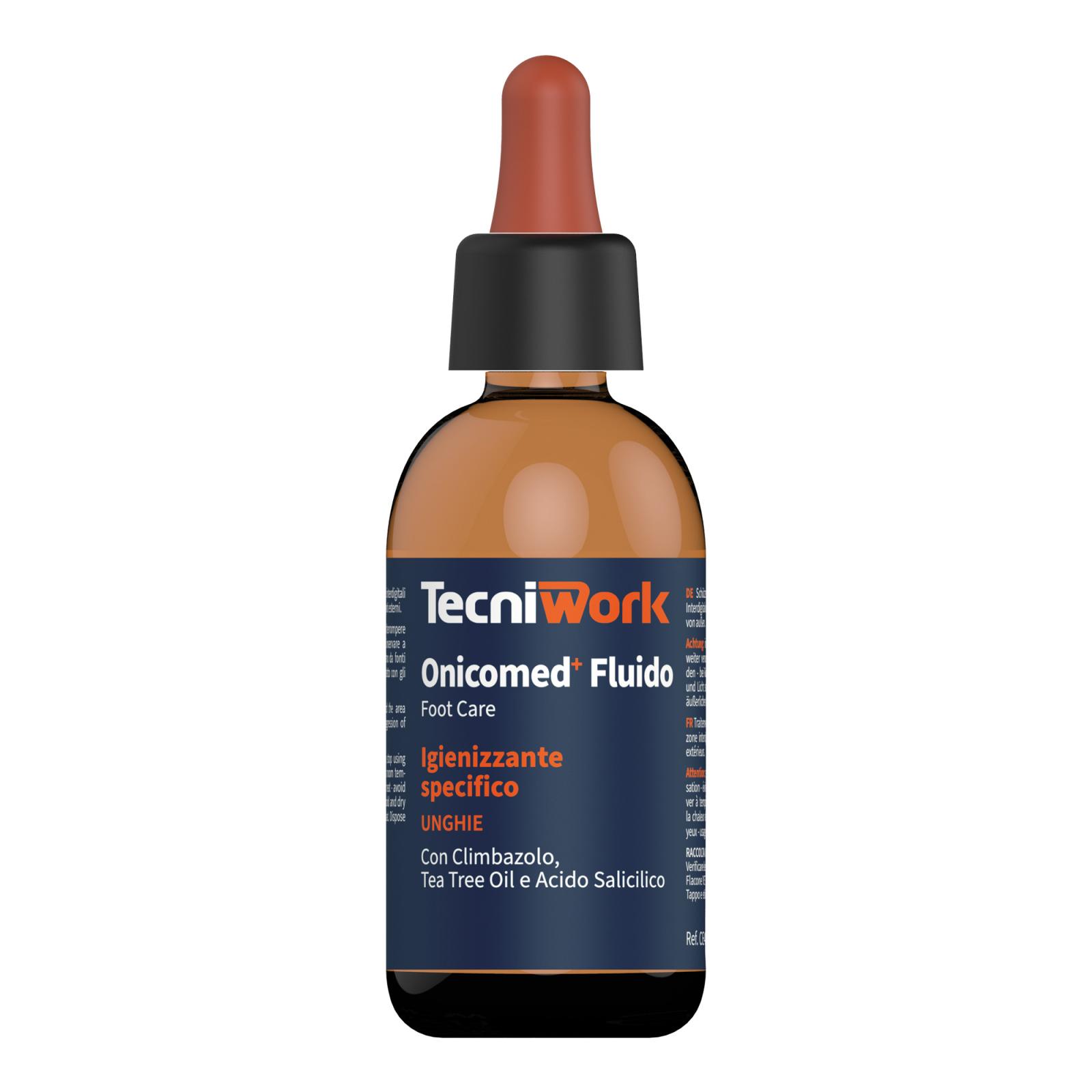 Líquido higienizante para las uñas de los pies Onicomed+ 50 ml Expositor 6 unidades