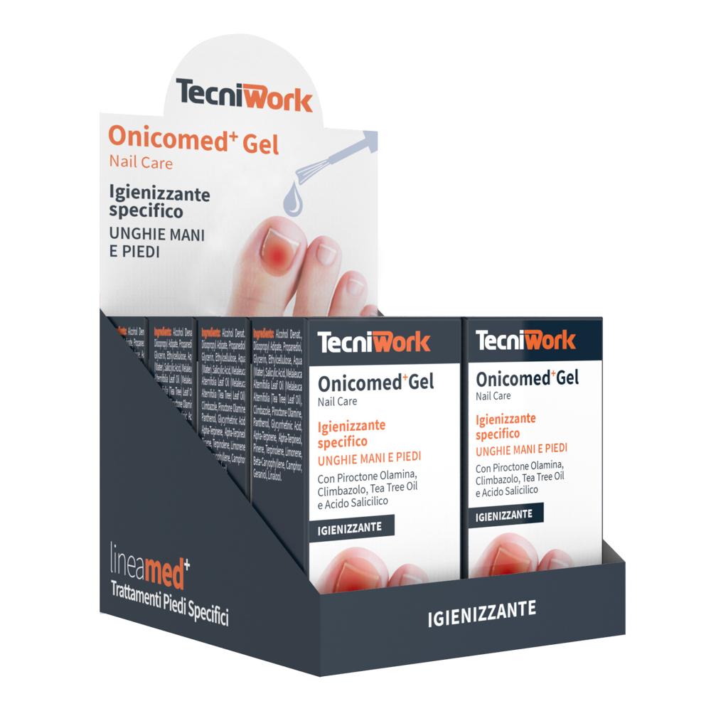 Onicomed+ Toenail and Hand Nail Sanitiser Gel Display 8 pcs