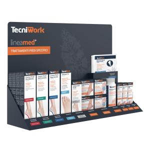 EXPOSITOR DE PIES LINEAMED 44 UNIDADES