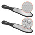 Karton-Display Fußfeile Platinum mit Soft-Touch Halter 10 Stk.