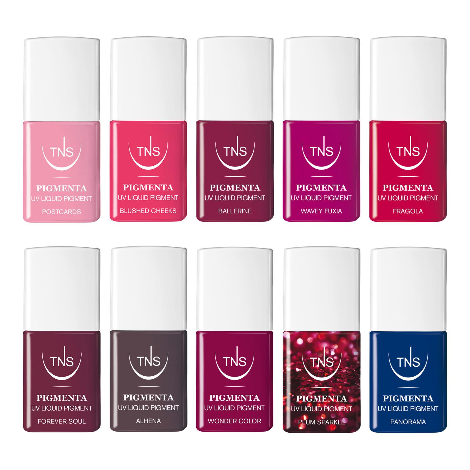 Complete kit promoting UV Liquid Pigment and TNS Powerled Lamp