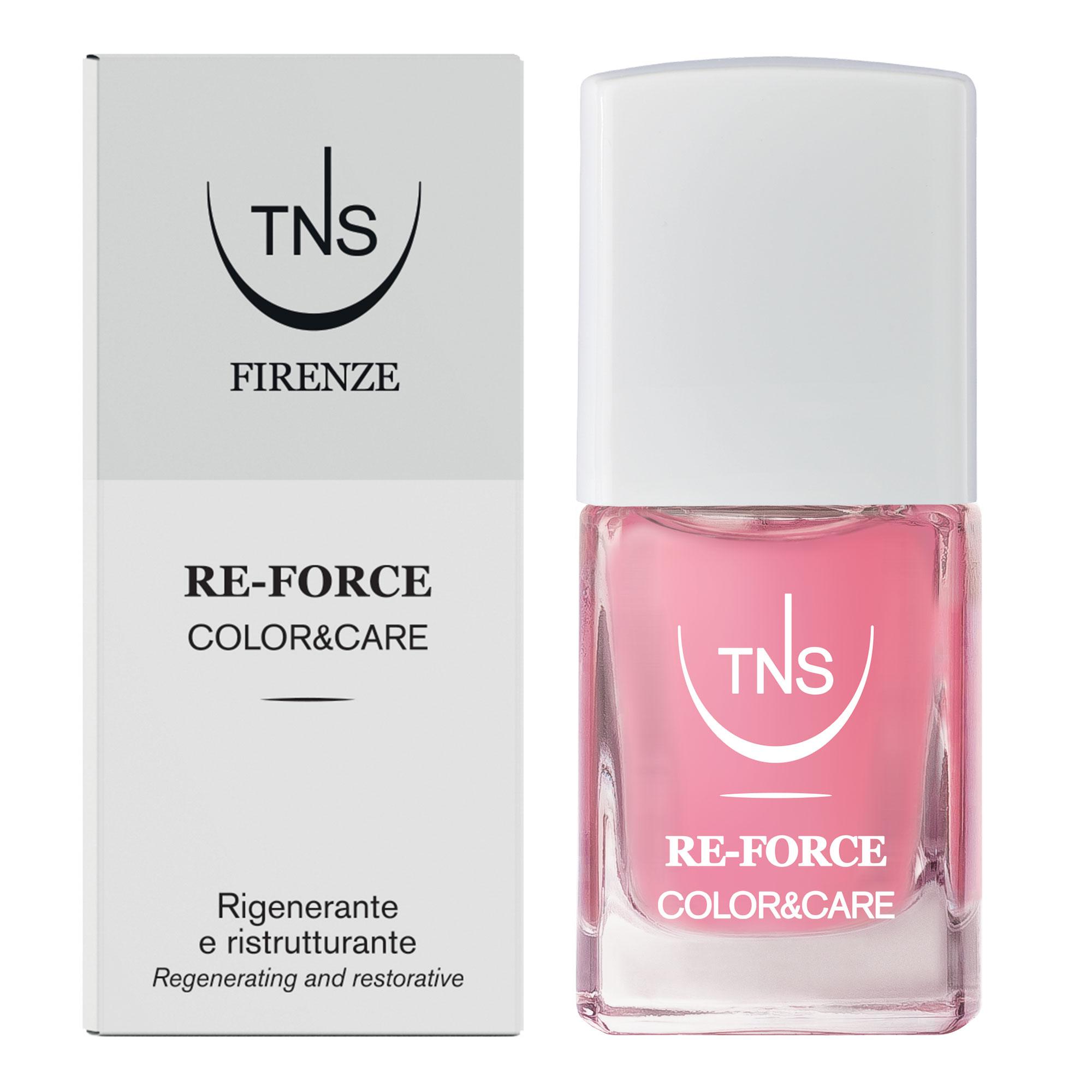 Tratamiento para uñas con color Re-Force TNS 10 ml Expositor de 13 unidades