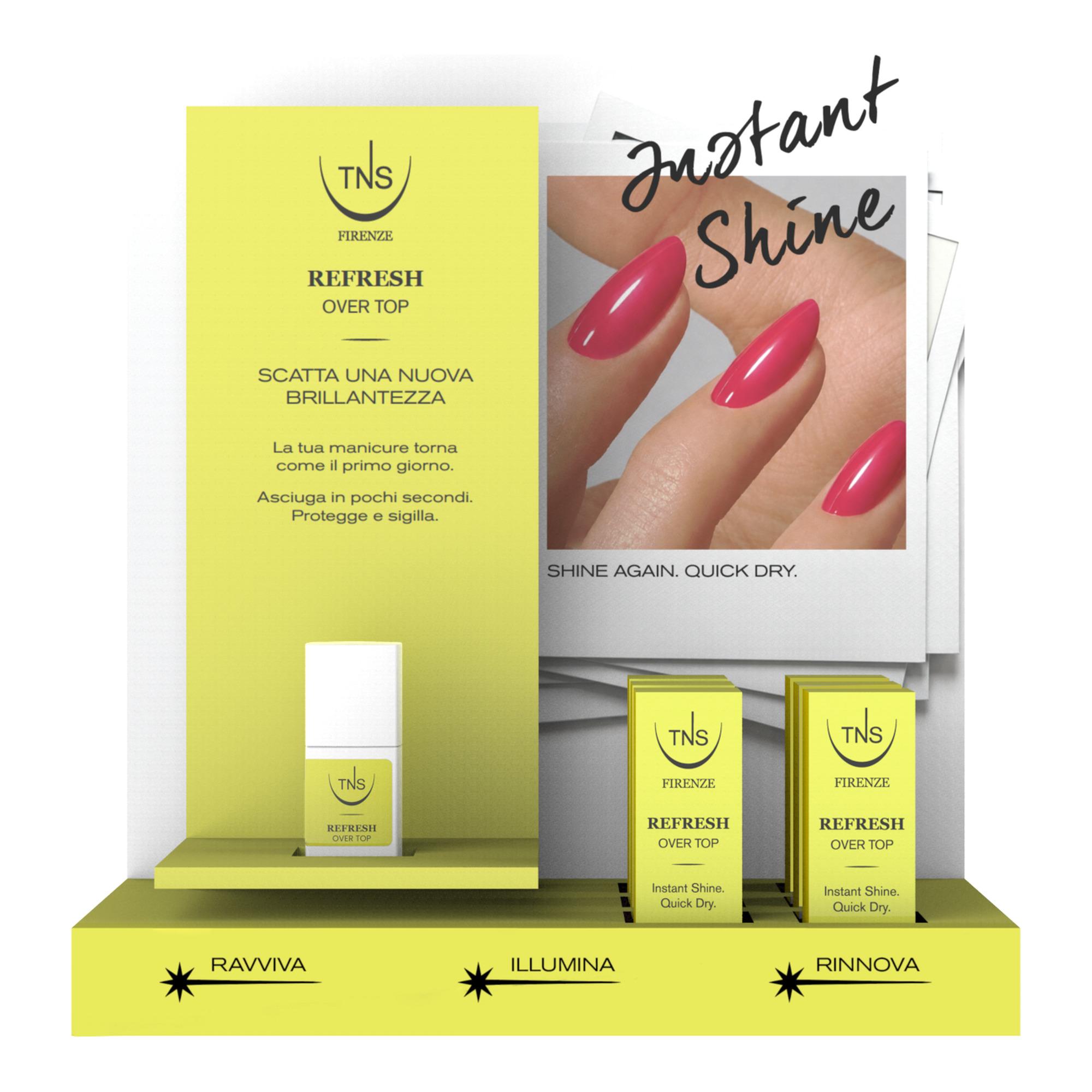 Top Coat „Refresh Over Top“ TNS 5 ml, Display mit 17 Stück