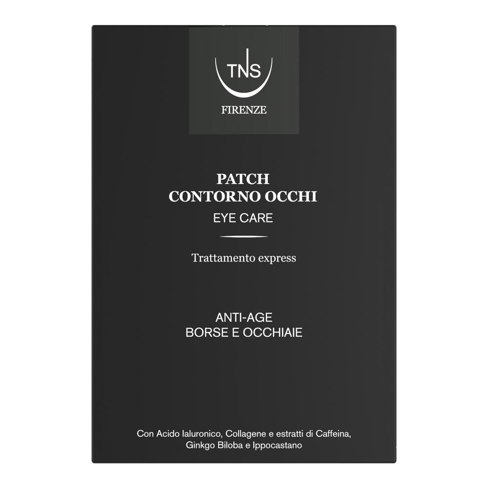 Patch contorno occhi TNS idratante, drenante e tonificante Espositore da 6 confezioni