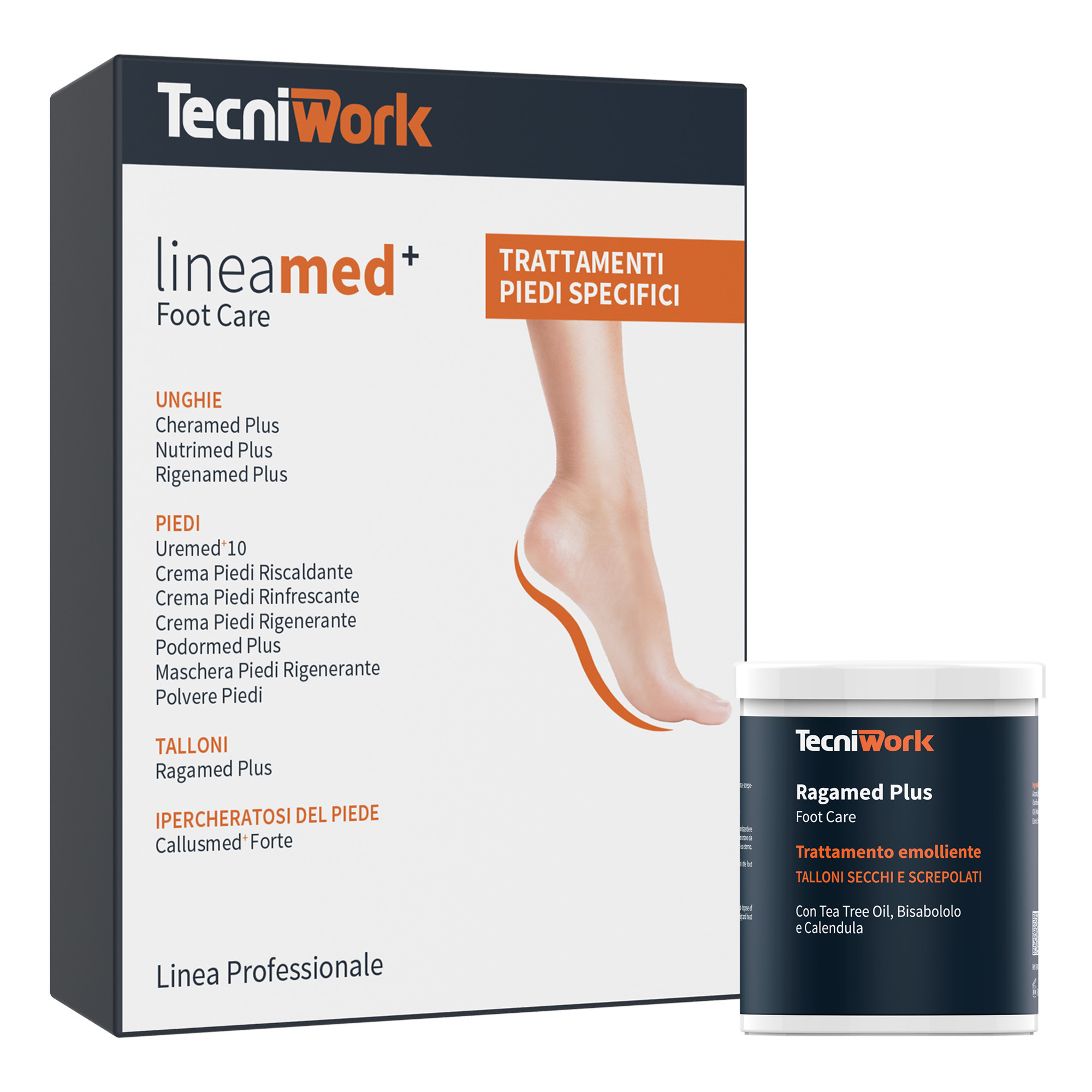 Lineamed Tecniwork foot treatment kit 13 pcs