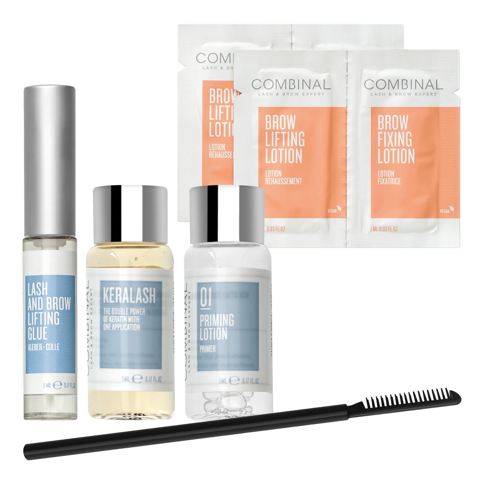 Kit de produits pour la lamination professionnelle des sourcils, 5 pièces