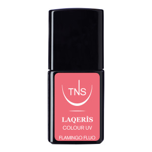 Smalto semipermanente rosa fluo Flamingo Fluo 10 ml Laqerìs TNS
