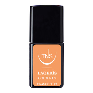 Smalto semipermanente arancione fluo Orange Fluo 10 ml Laqerìs TNS