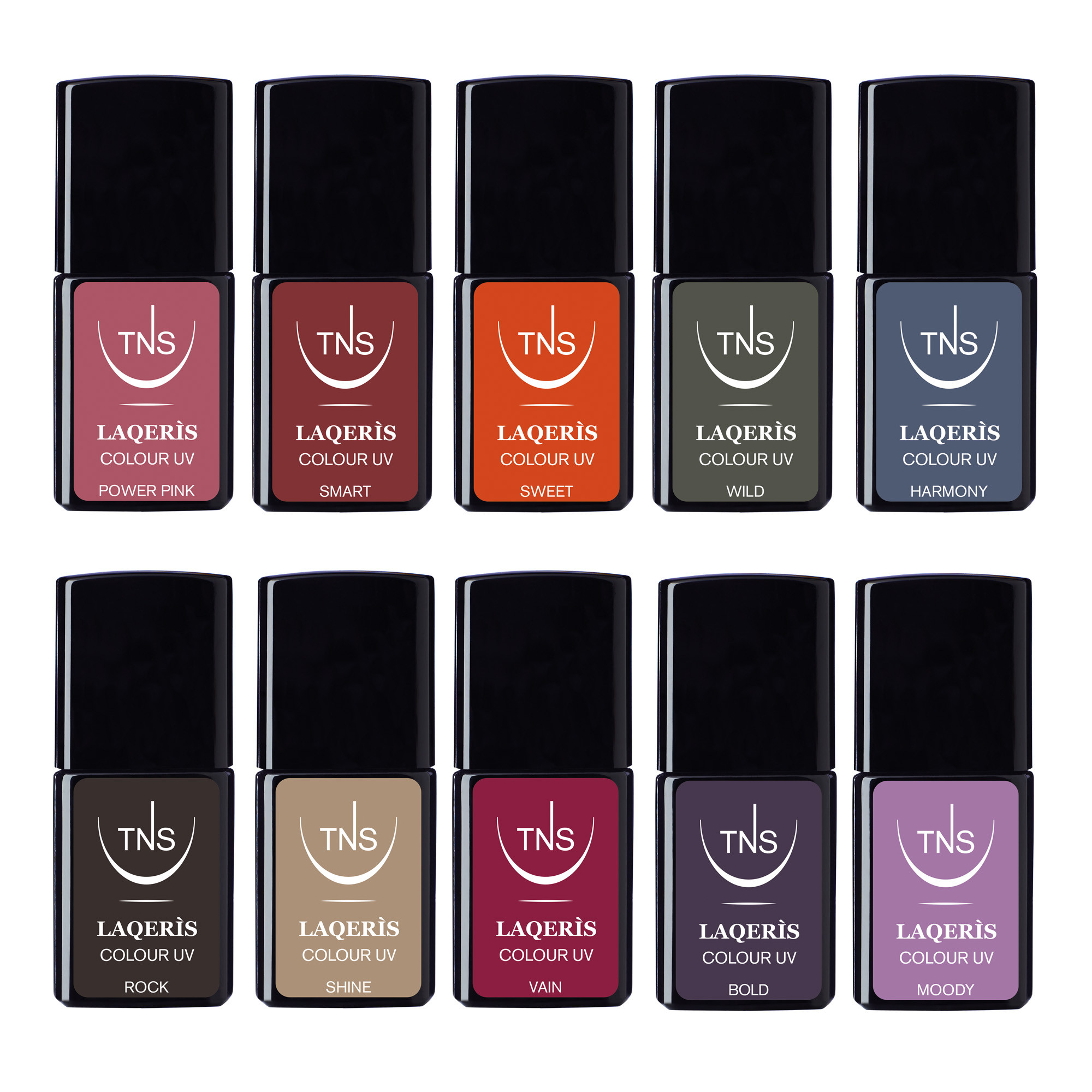Unique Collection Autumn/Winter 2022 Laqerìs semipermanent and TNS nail polishes 20 pcs