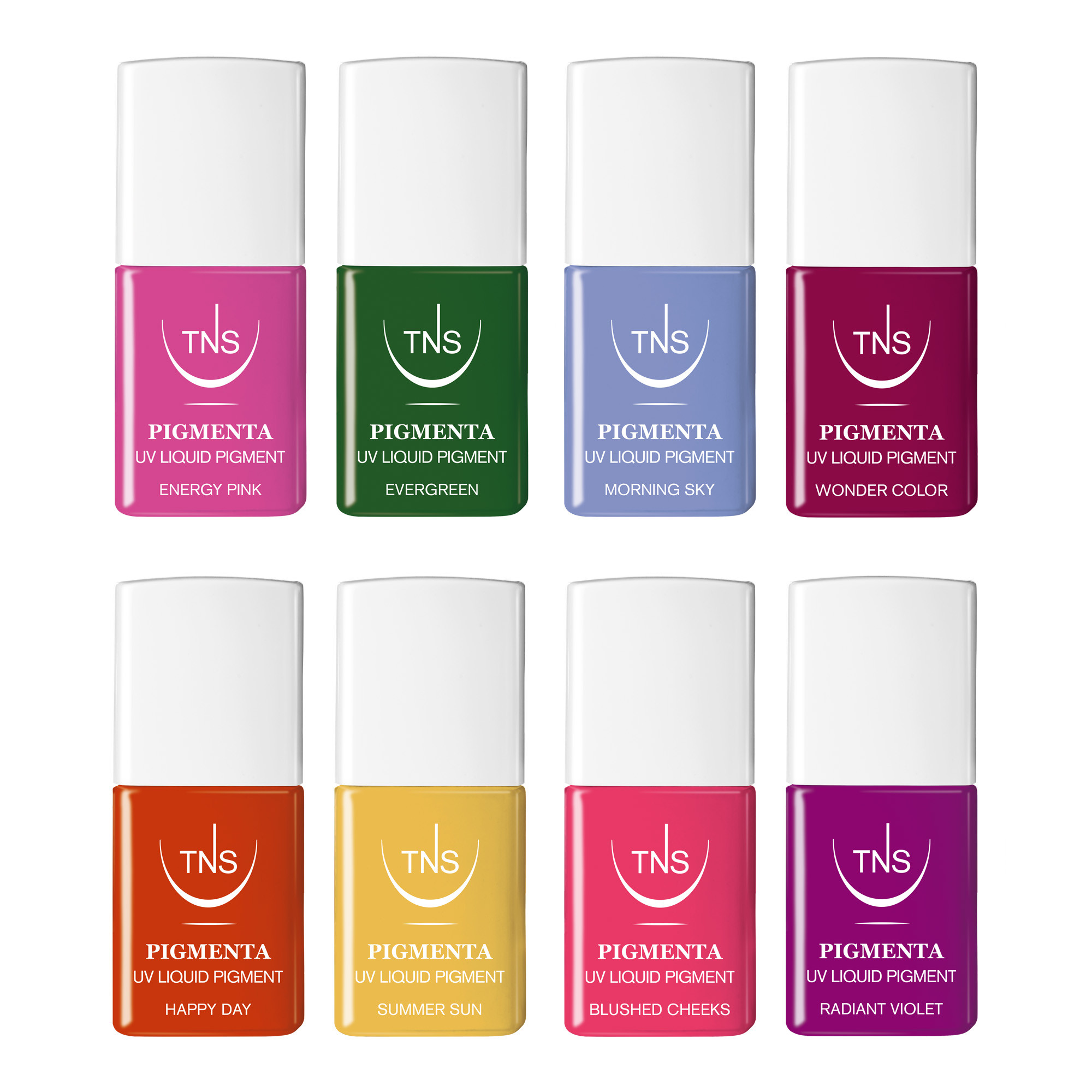 Wondercolor Collection Frühjahr/Sommer 2023 Pigmenta und Laqerìs semipermanent TNS 20 Stück