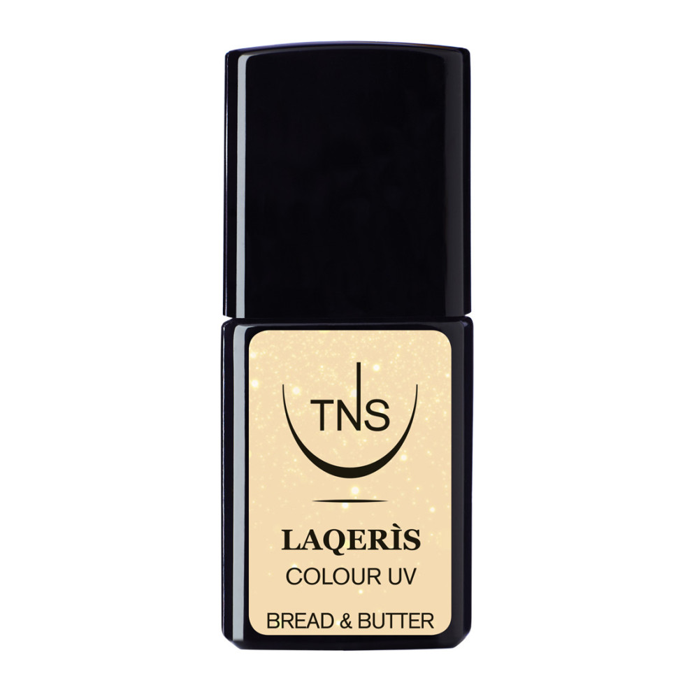 Semi-permanenter perlweißer Nagellack Bread and Butter 10 ml Laqerìs TNS