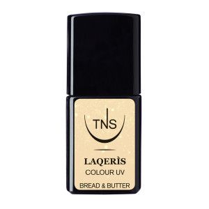 Smalto semipermanente bianco perlato Bread & Butter 10 ml Laqerìs TNS