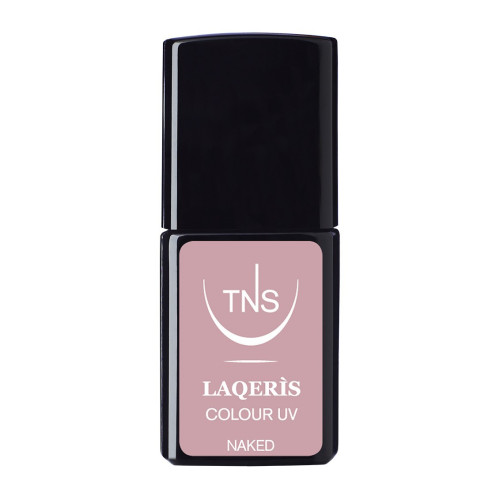 Semi-permanent nail polish light beige Naked 10 ml Laqerìs TNS