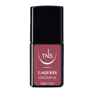 Semi-permanenter Nagellack dunkel nude Only You 10 ml Laqerìs TNS