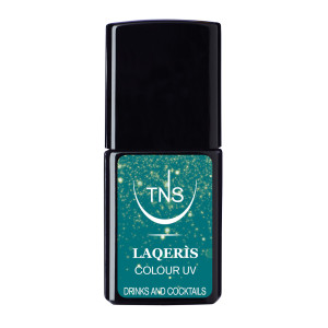 Drinks and Cocktails 10 ml Laqerìs TNS metallic hellgrüner semipermanenter Nagellack