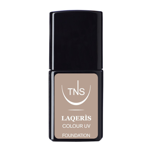 Semi-permanenter Nagellack beige nude Foundation 10 ml Laqerìs TNS