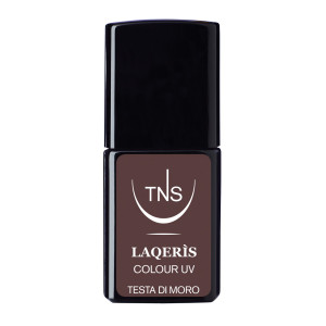 Smalto semipermanente marrone scuro Testa di Moro 10 ml Laqerìs TNS