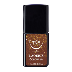 Semi-permanenter Nagellack metallische Bronze Baronessa 10 ml Laqerìs TNS