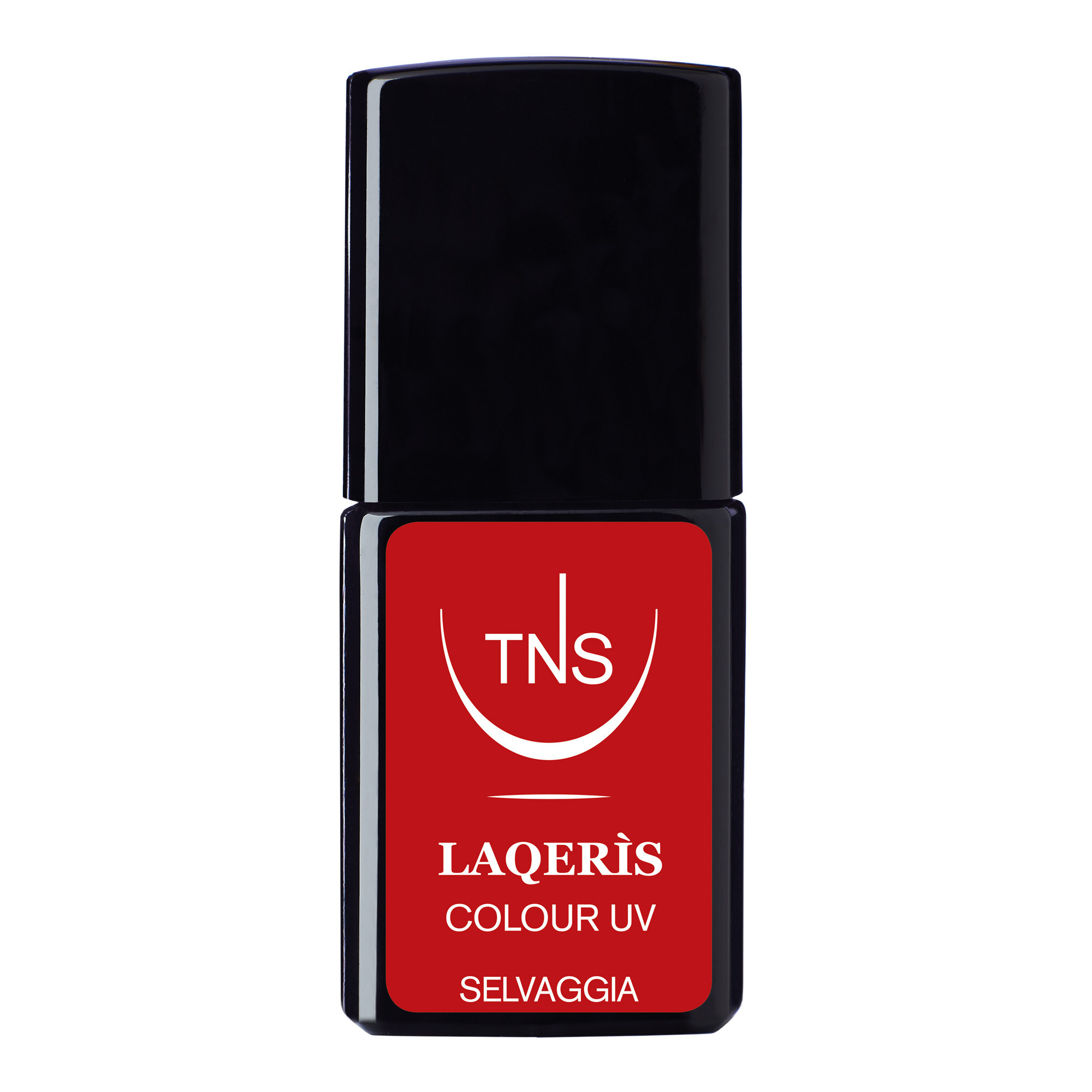 Semi-permanent nail polish Selvaggia Orange Red 10 ml Laqerìs TNS