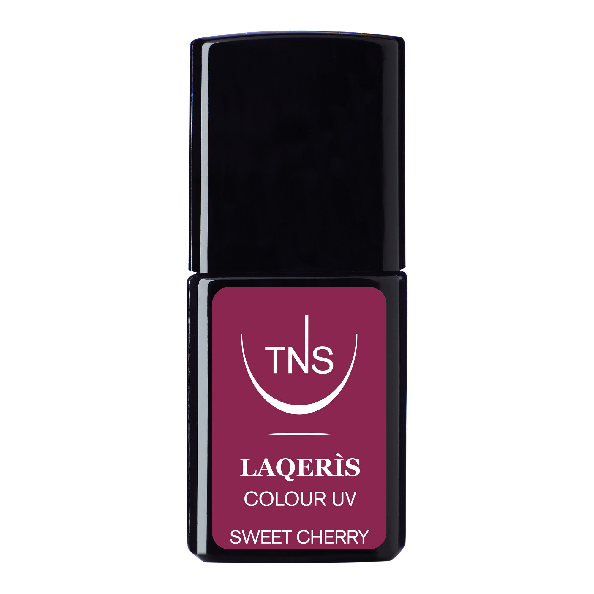 Semi-permanent nail polish dark pink Sweet Cherry 10 ml Laqerìs TNS