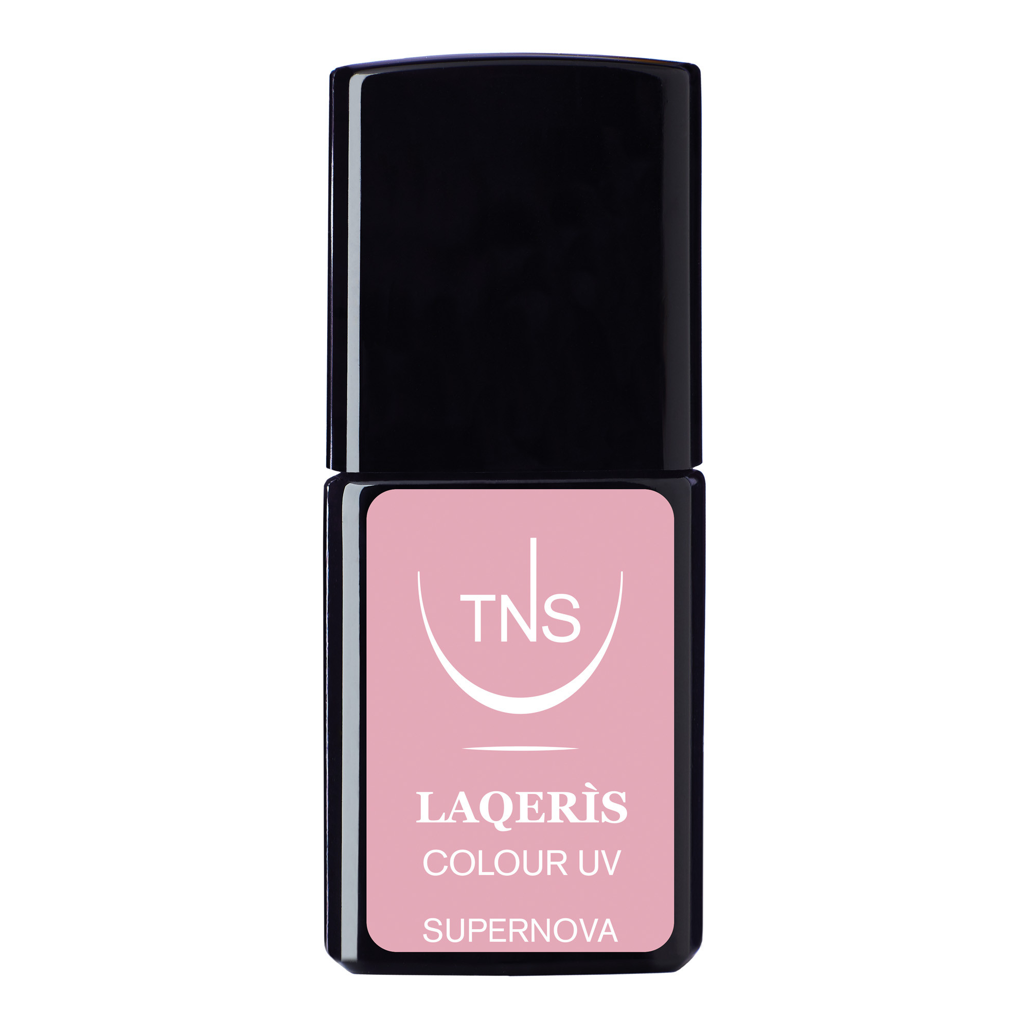 Semi-permanent nail polish powder pink Supernova 10 ml Laqerìs TNS