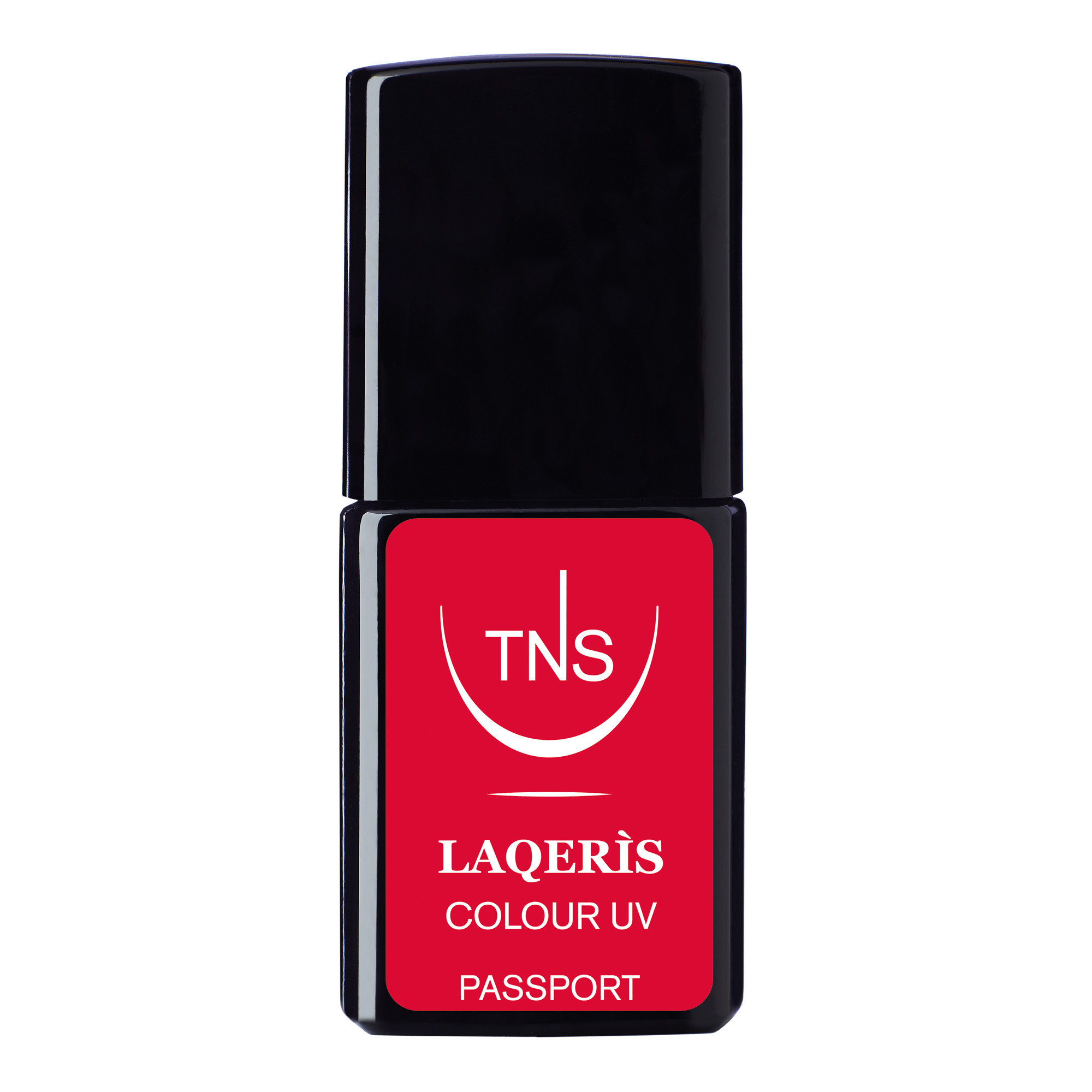 Semi-permanent nail polish Passport red 10 ml Laqerìs TNS