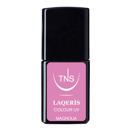 Semi-permanent nail polish dark pink Magnolia 10 ml Laqerìs TNS