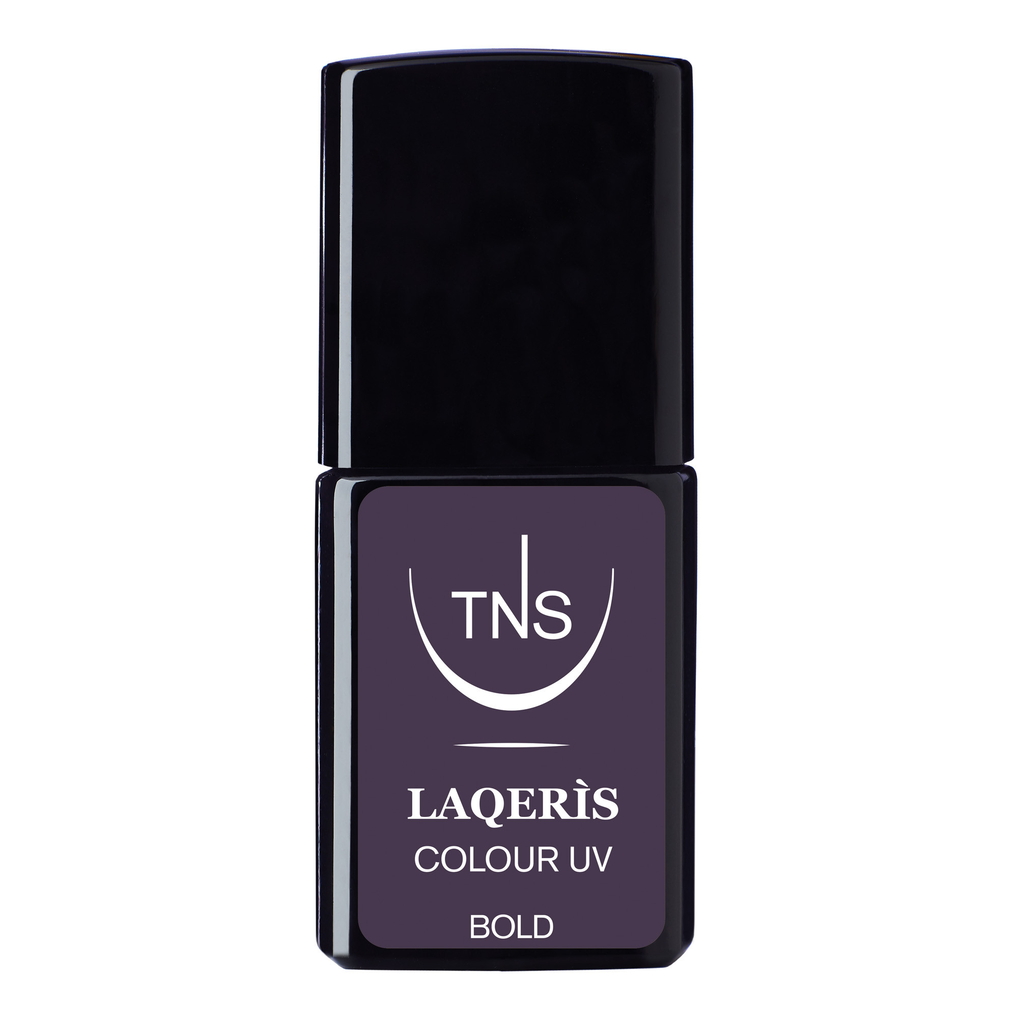 Semi-permanent nail polish dark violet Bold 10 ml Laqerìs TNS