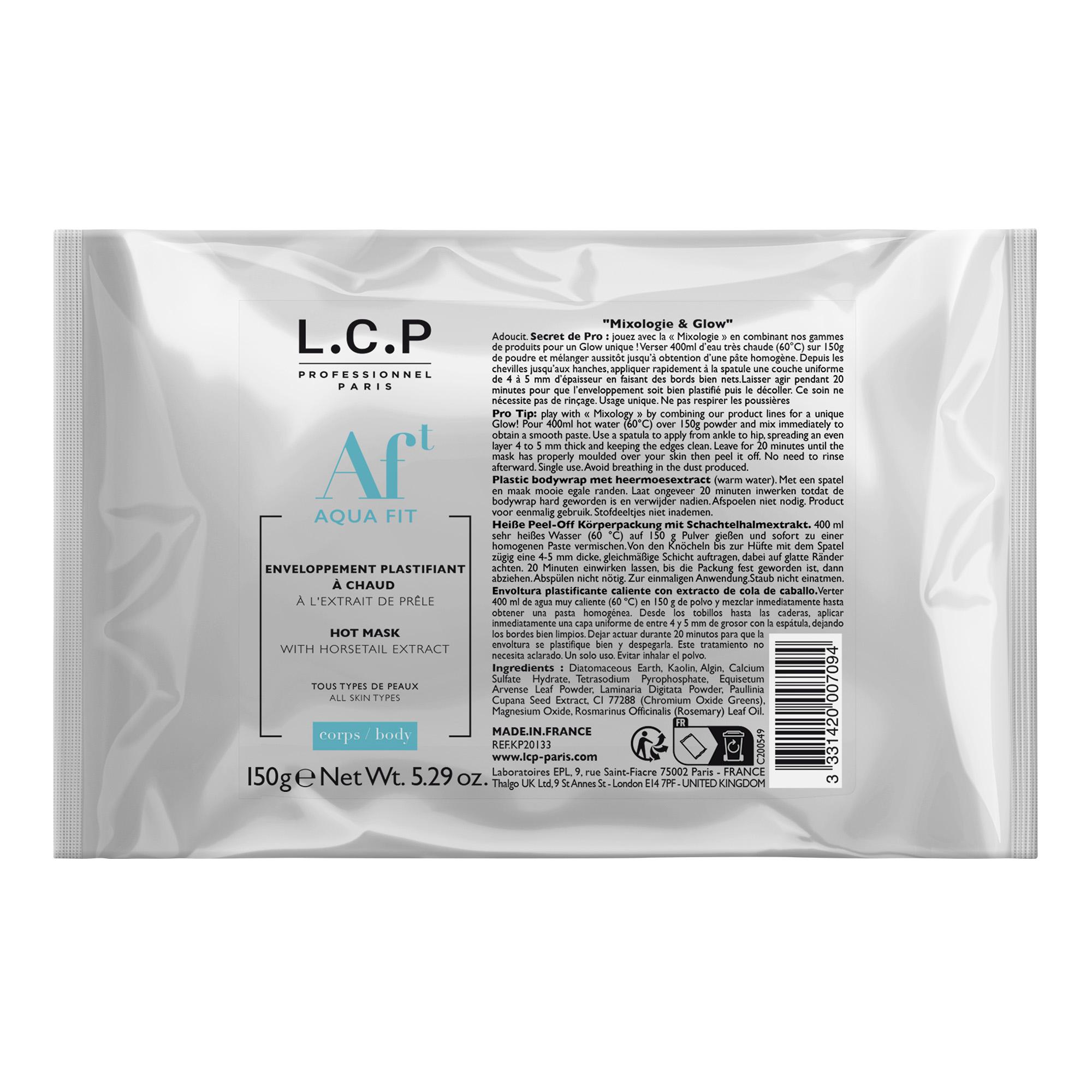 Enveloppement Peel-Off Corps Chaud à l'Extrait de Prêle 150 g