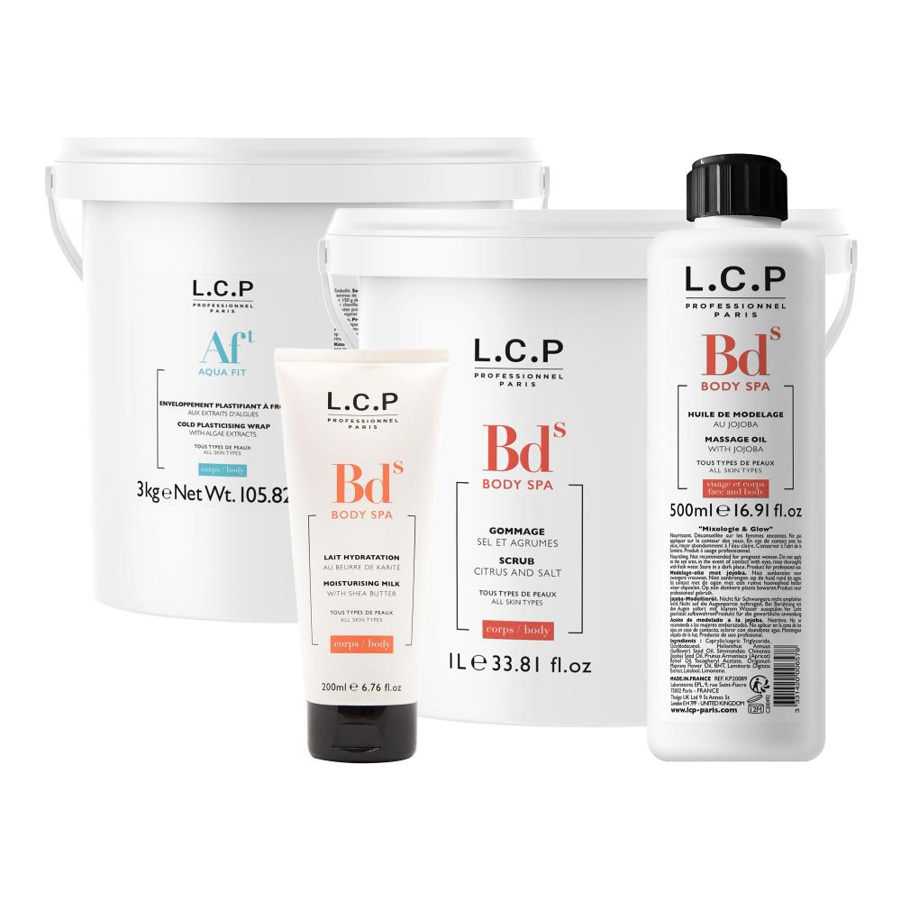 Promoción tratamiento adelgazante corporal L.C.P 4 pz