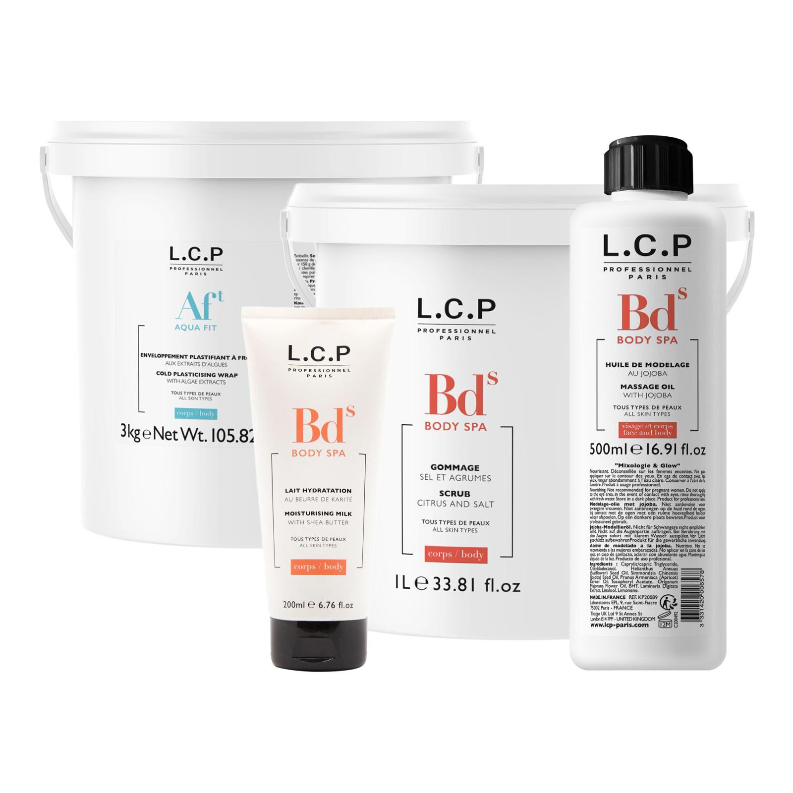 Promoción tratamiento adelgazante corporal L.C.P 4 pz