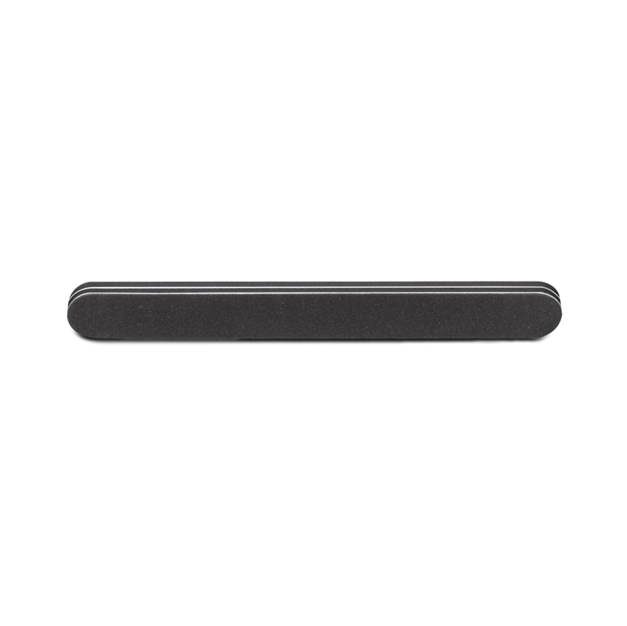 Professionelle schwarze Feile, Körnung 100/180, Foam Blacky, 5 Stück