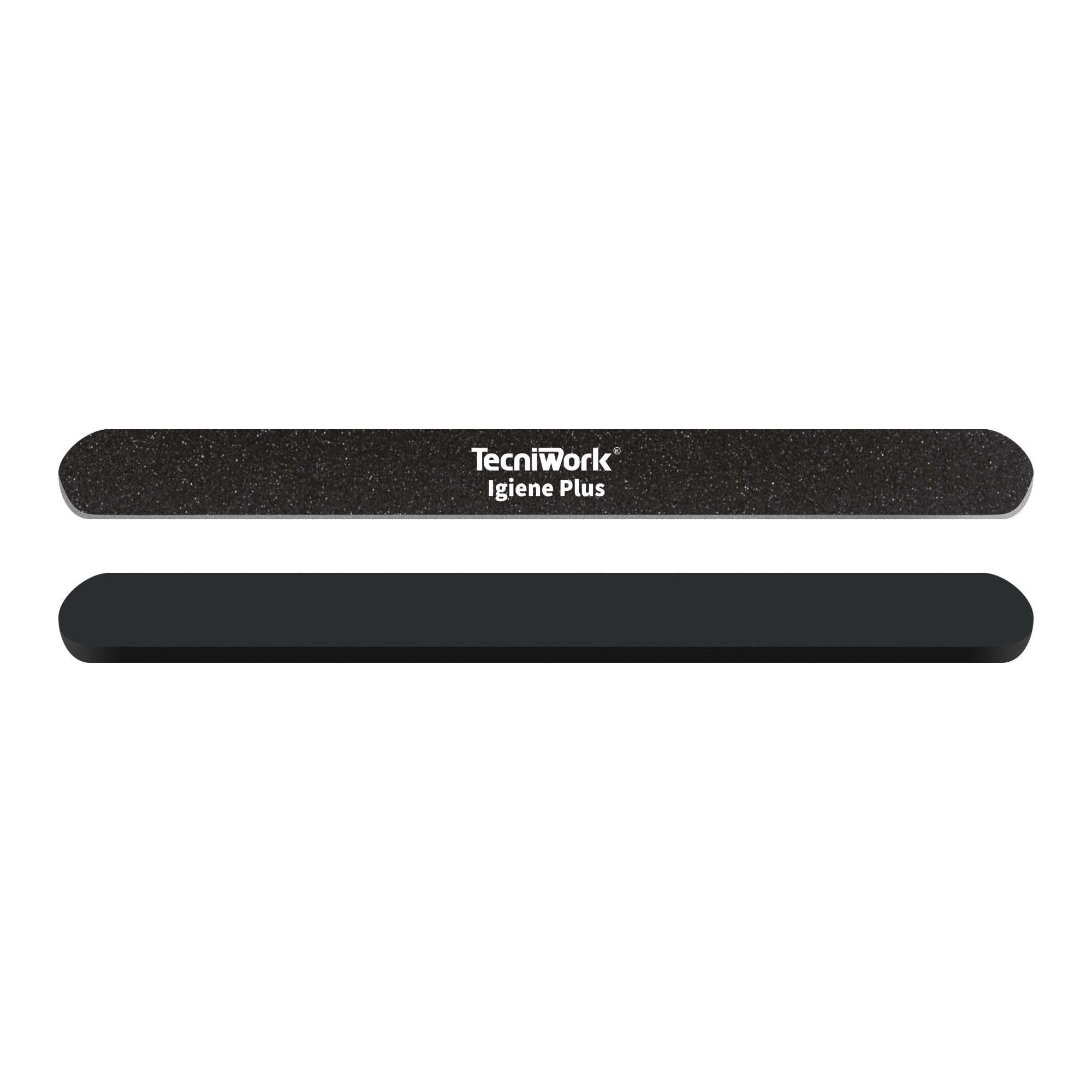 Lima professionale con ricambi abrasivi monouso grana 180 Black 50 pz