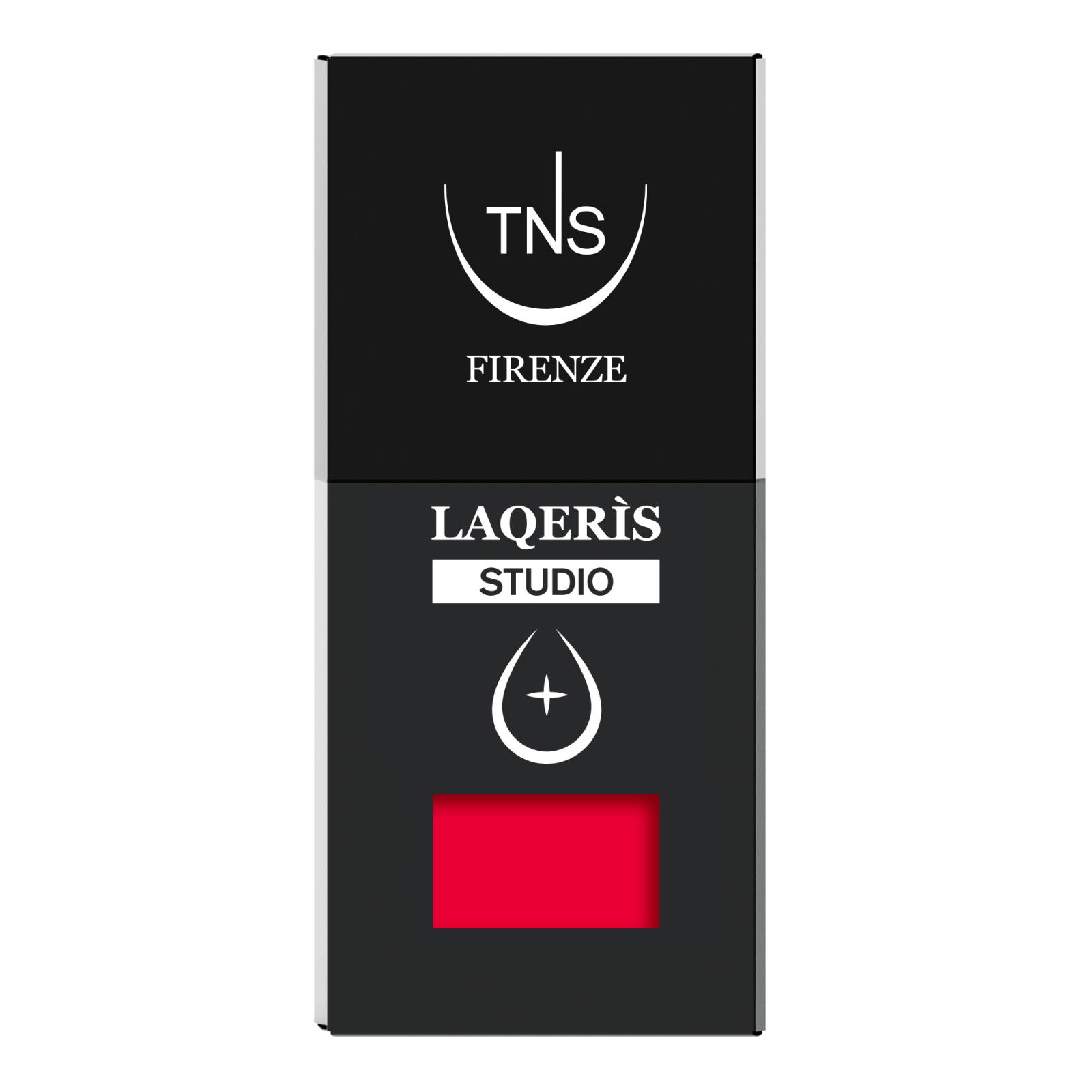 Vernis ongles semi-permanent Red Eclat rouge laque Laqerìs Studio TNS 10 ml