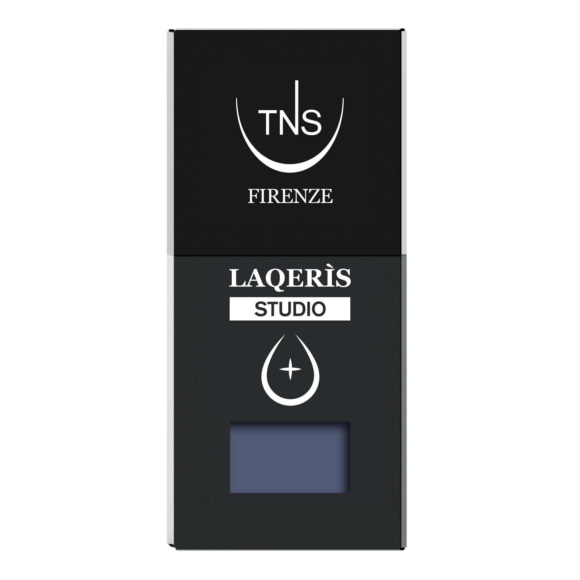 Semipermanenter Nagellack „Smokey Nails“ in Schiefergrau von Laqerìs Studio TNS, 10 ml