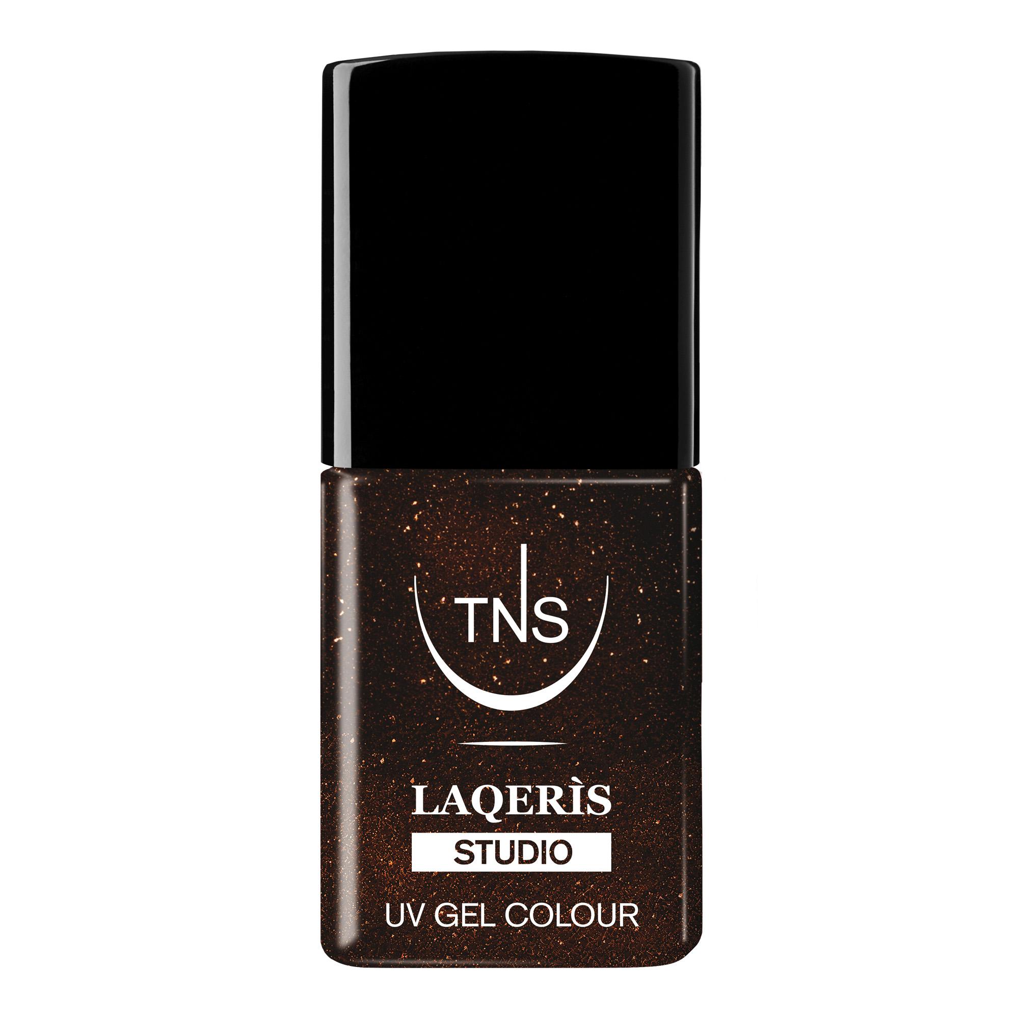 Smalto semipermanente Choco Copper marrone ramato perlescente 10 ml Laqerìs Studio TNS