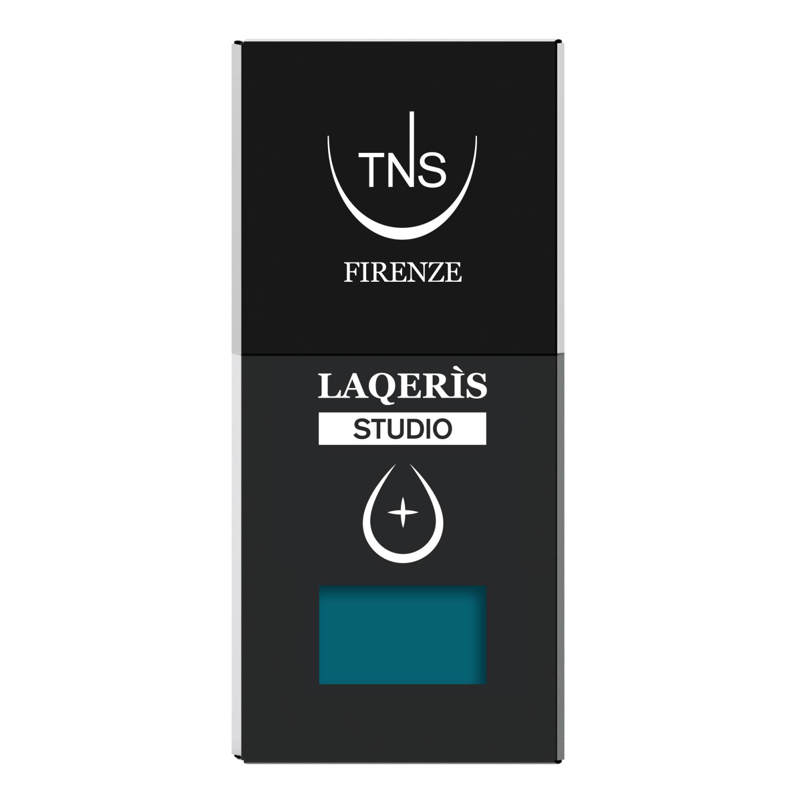 Vernis semi-permanent Teal Noir vert sarcelle Laqerìs Studio TNS 10 ml