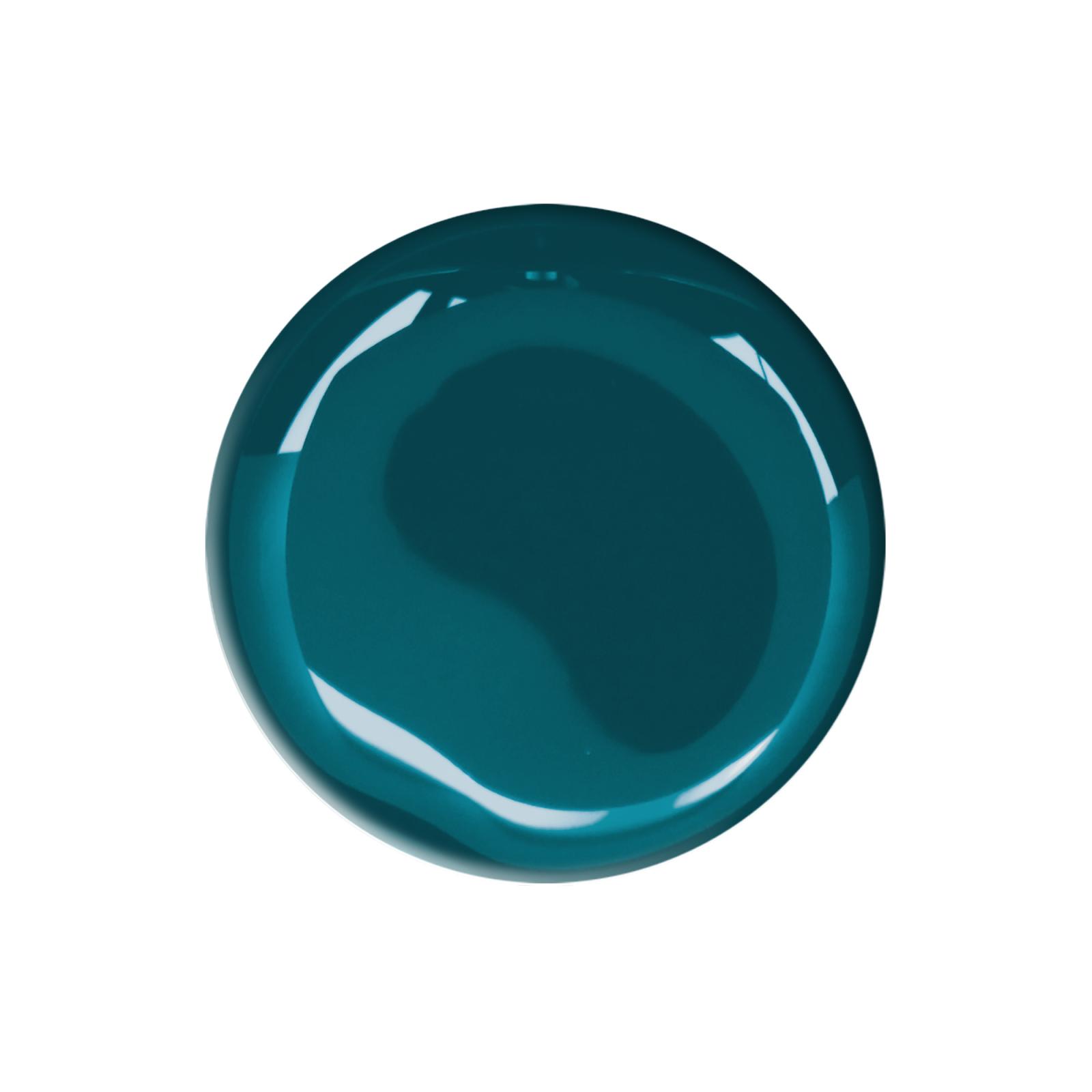 Vernis semi-permanent Teal Noir vert sarcelle Laqerìs Studio TNS 10 ml