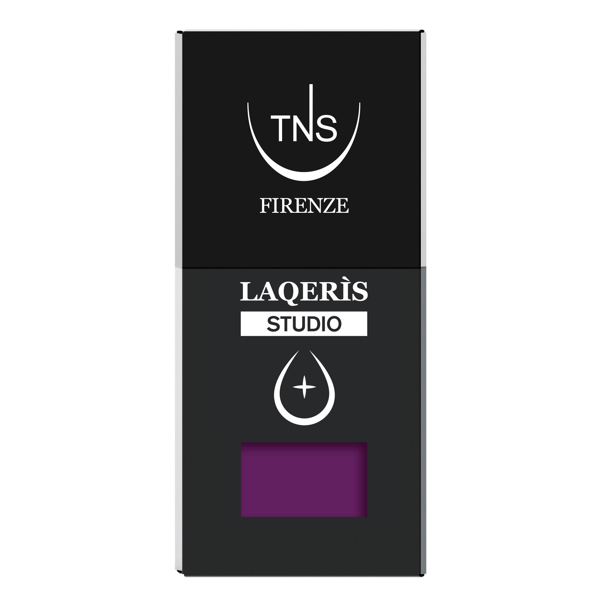 Vernis semi-permanent Electric Lilac violet aubergine Laqerìs Studio TNS 10 ml