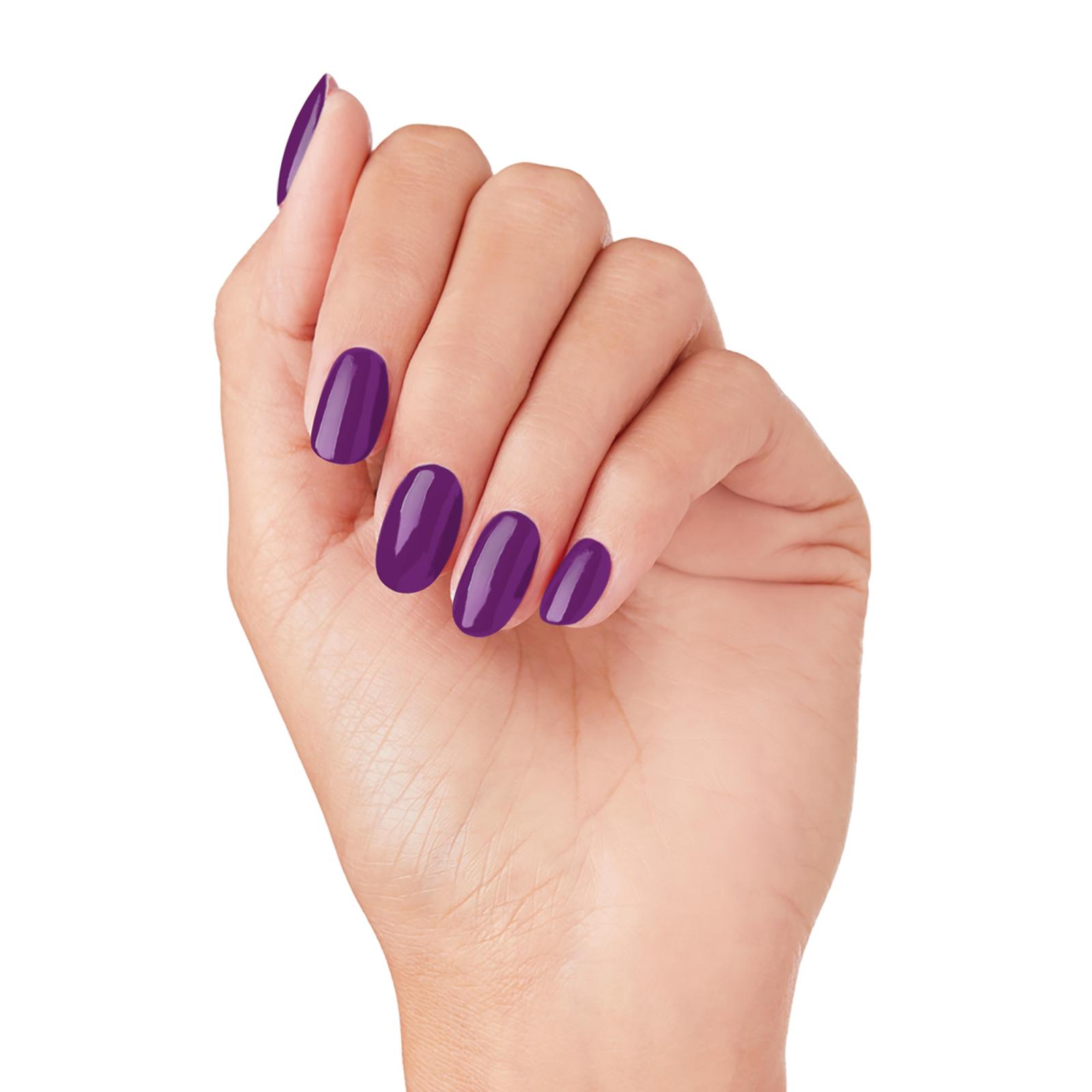 Vernis semi-permanent Electric Lilac violet aubergine Laqerìs Studio TNS 10 ml