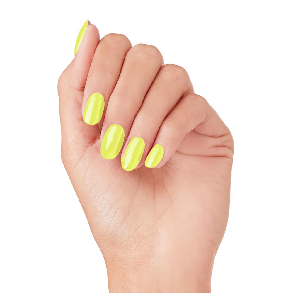 Vernis semi-permanent Fluo Vibes Green jaune Laqerìs Studio TNS 10 ml