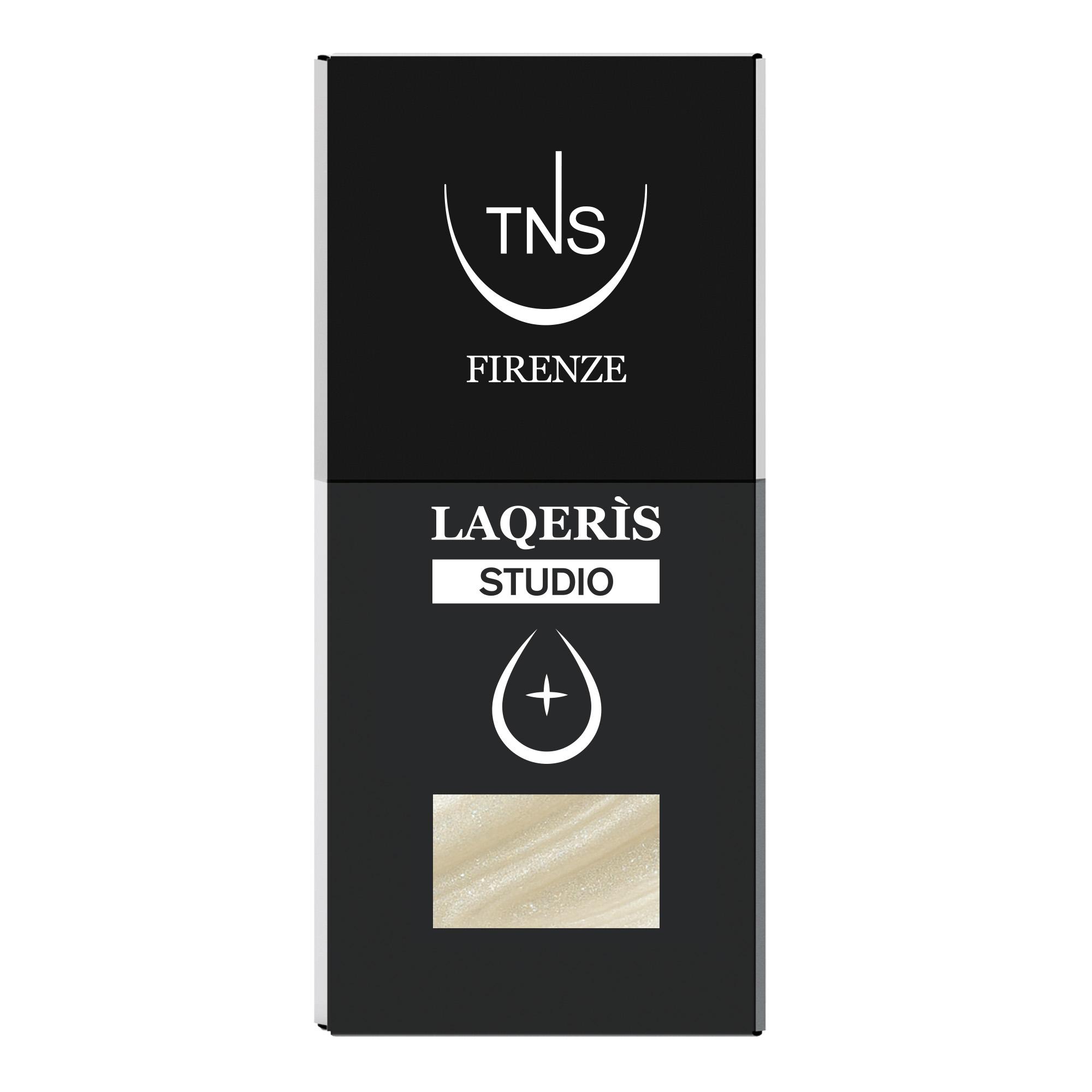 Vernis semi-permanent Ivory Pearl ivoire nacré Laqerìs Studio TNS 10 ml