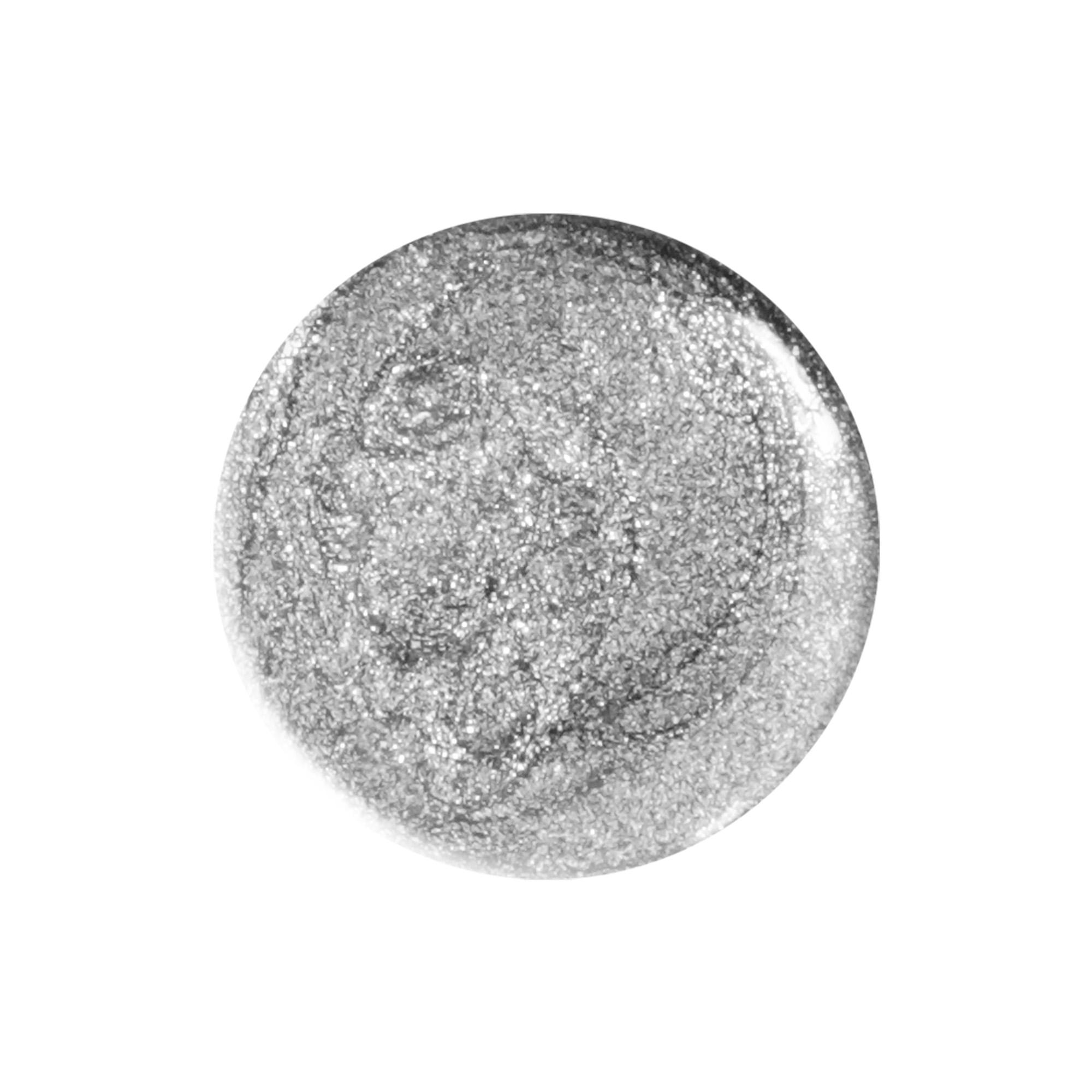 Laqerìs Studio TNS semi-permanent glitter silver nail polish, 10 ml
