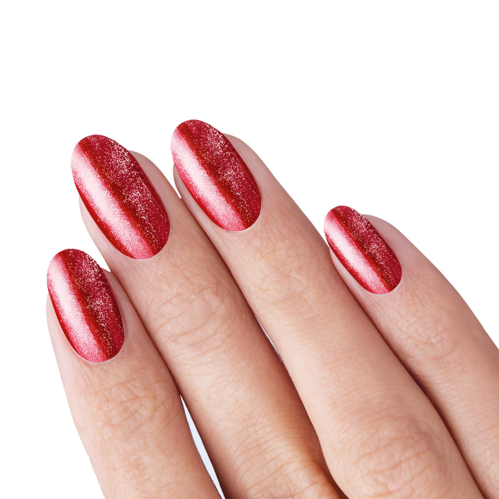 Smalto semipermanente Glitter Red rosso Laqerìs Studio TNS 10 ml