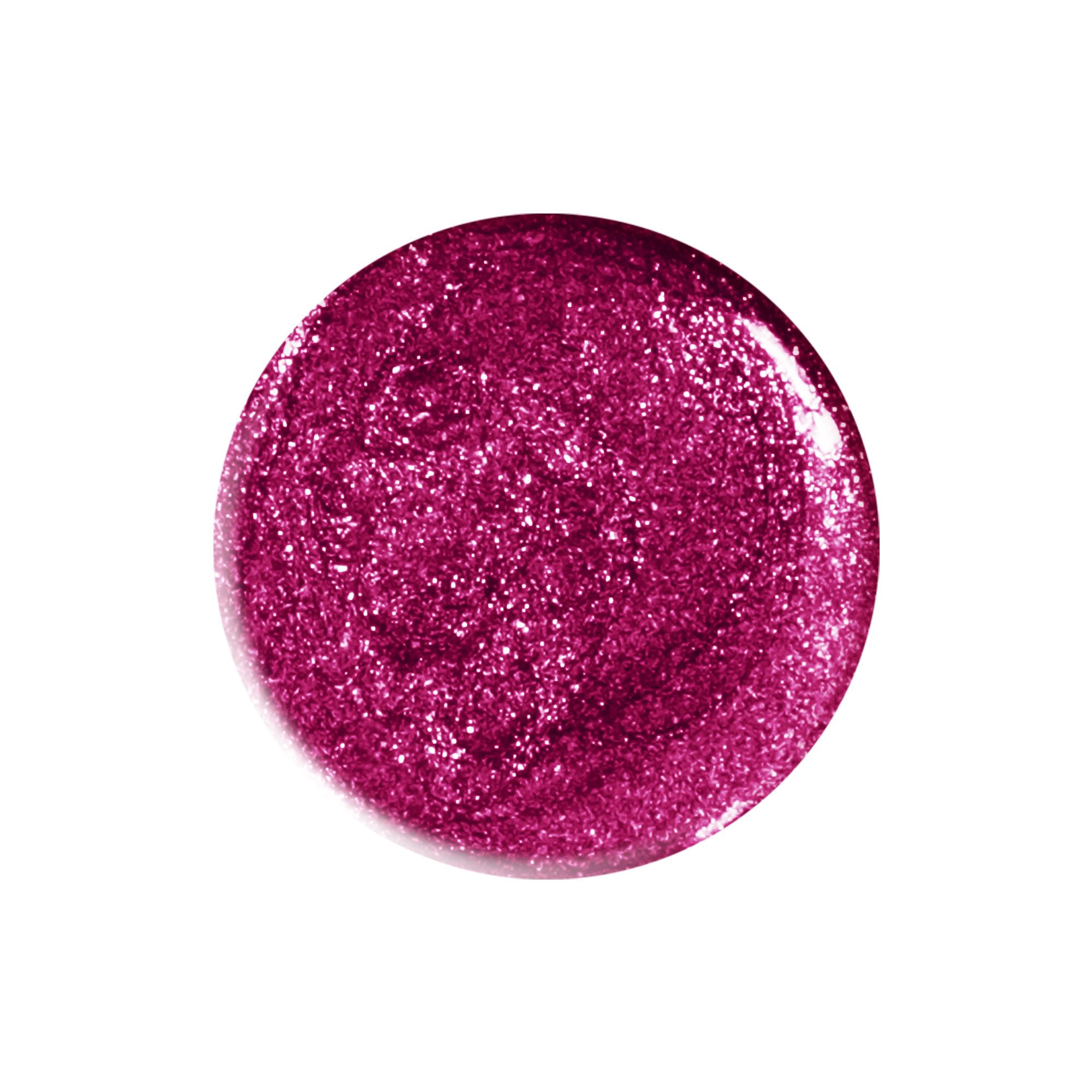 Semi-permanent nail polish Glitter Burgundy burgundy with glitter Laqerìs Studio TNS 10 ml