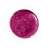 Semi-permanent nail polish Glitter Burgundy burgundy with glitter Laqerìs Studio TNS 10 ml