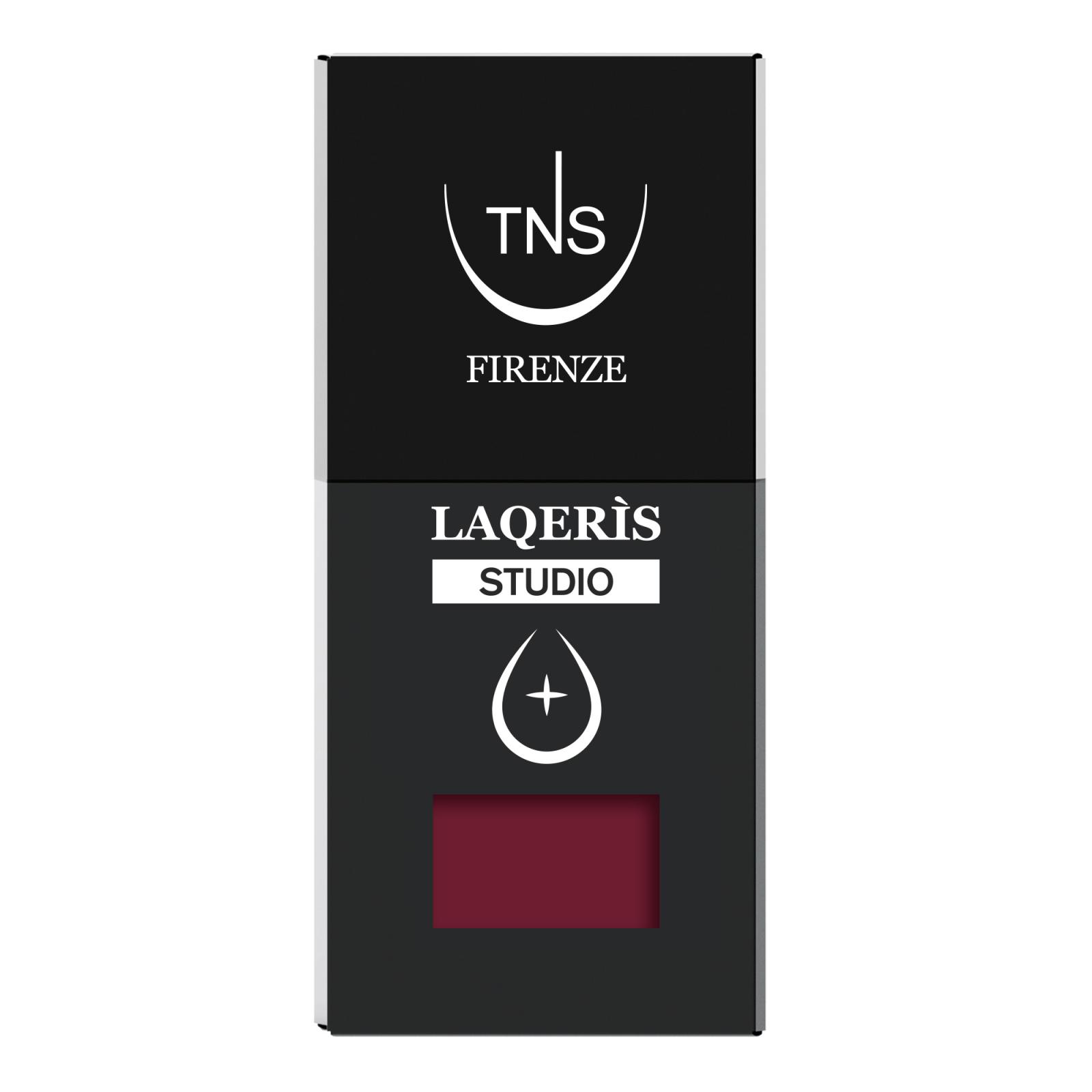 Vernis semi-permanent La Vie en Rose rose bordeaux Laqerìs Studio TNS 10 ml