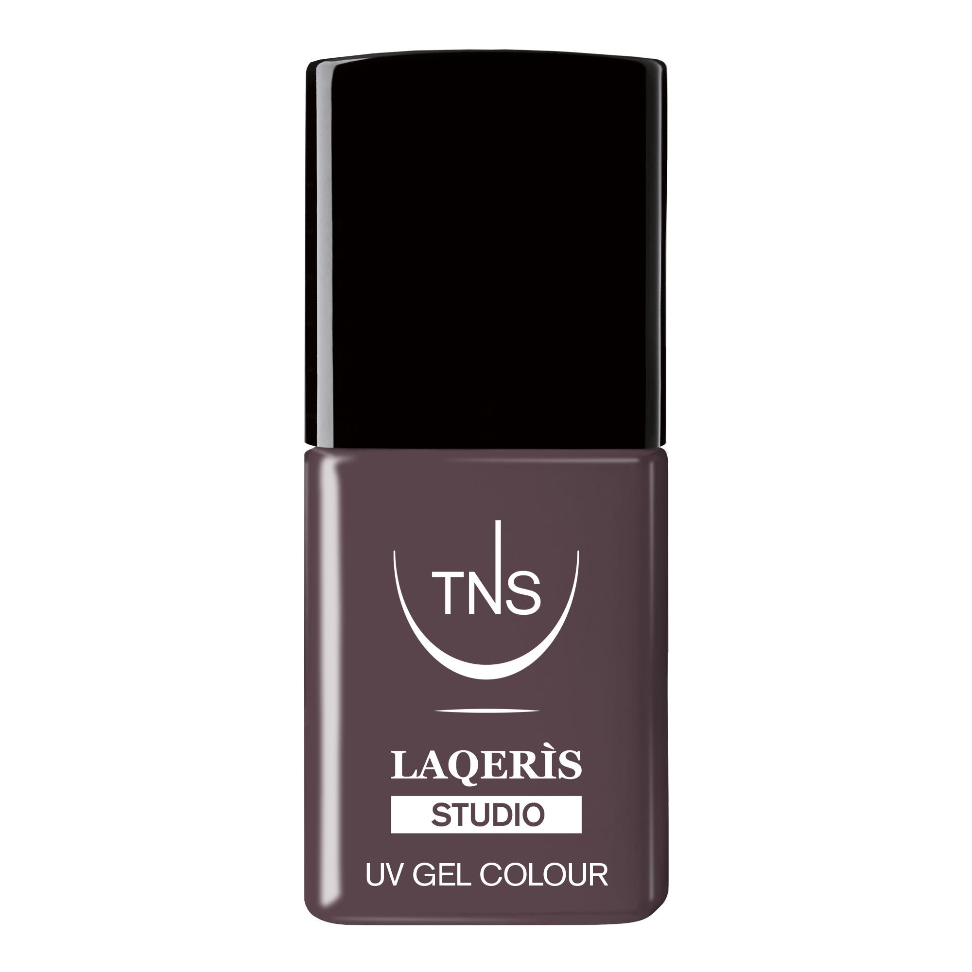 Alhena semi-permanent nail polish in mud brown by Laqerìs Studio TNS, 10 ml