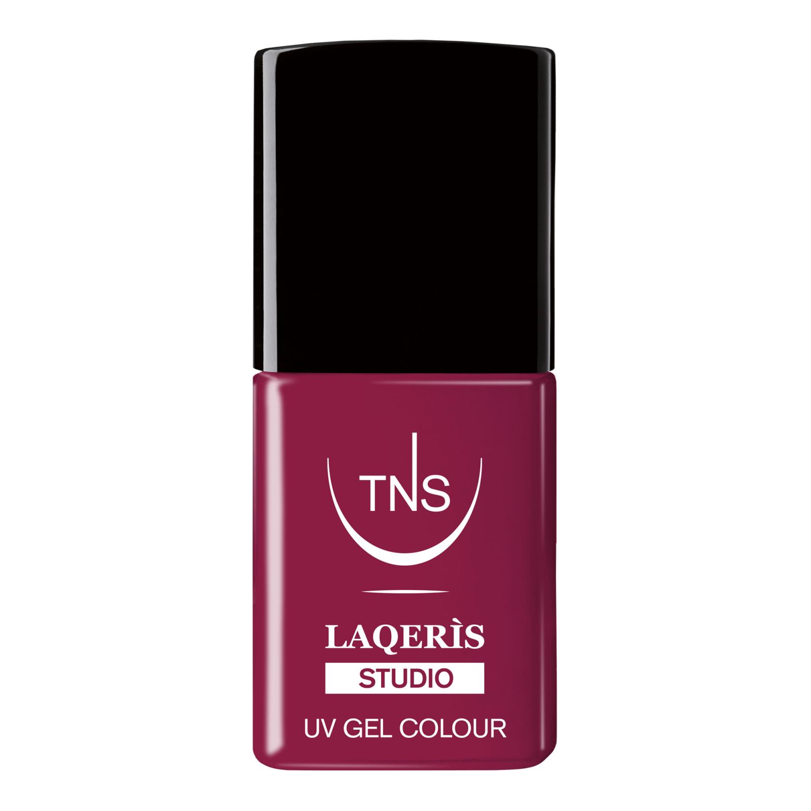 Vain semi-permanent nail polish in burgundy red Laqerìs Studio TNS 10 ml